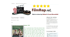 Desktop Screenshot of filmrap.net