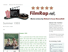 Tablet Screenshot of filmrap.net